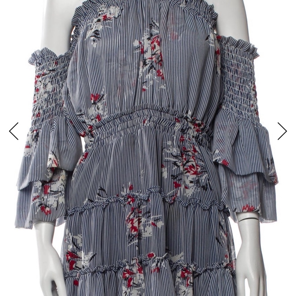 Floral Off-Shoulder Dress